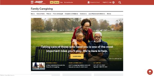 AARP - Family Caregiving Online Resource-min