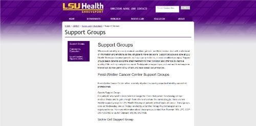 LSU Health Shreveport - Parkinsons Support Group-min